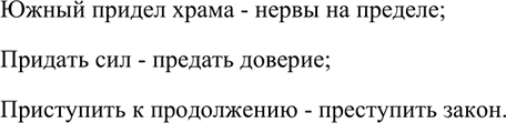 Изображение Подберите синонимы к выделенным словам, ф Приведите примеры, которые бы подтверждали высказанную в тексте В. Виноградова мысль. К какому стилю речи вы отнесли бы этот...